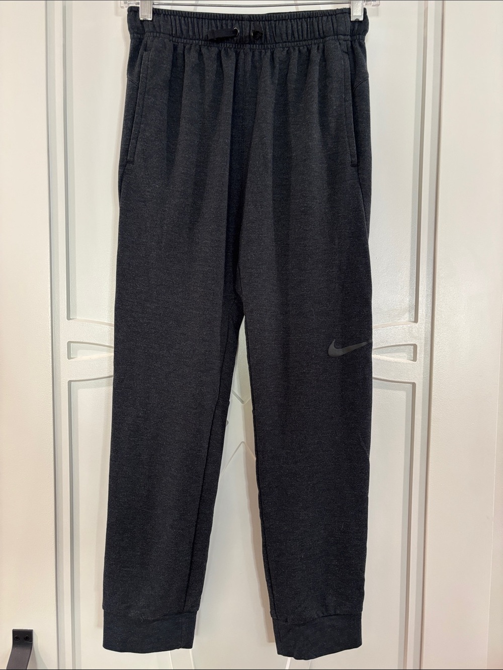 Nike Kids Black Sweatpants Joggers with Swoosh